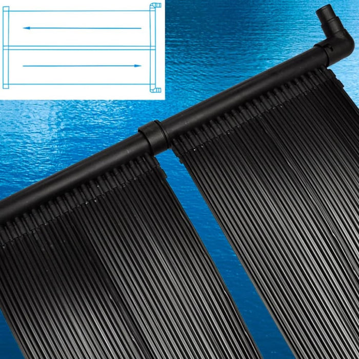Solar Pool Heater Panel 4 Pcs Tbiklpk