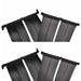 Solar Pool Heater Panel 4 Pcs Tbiklpk