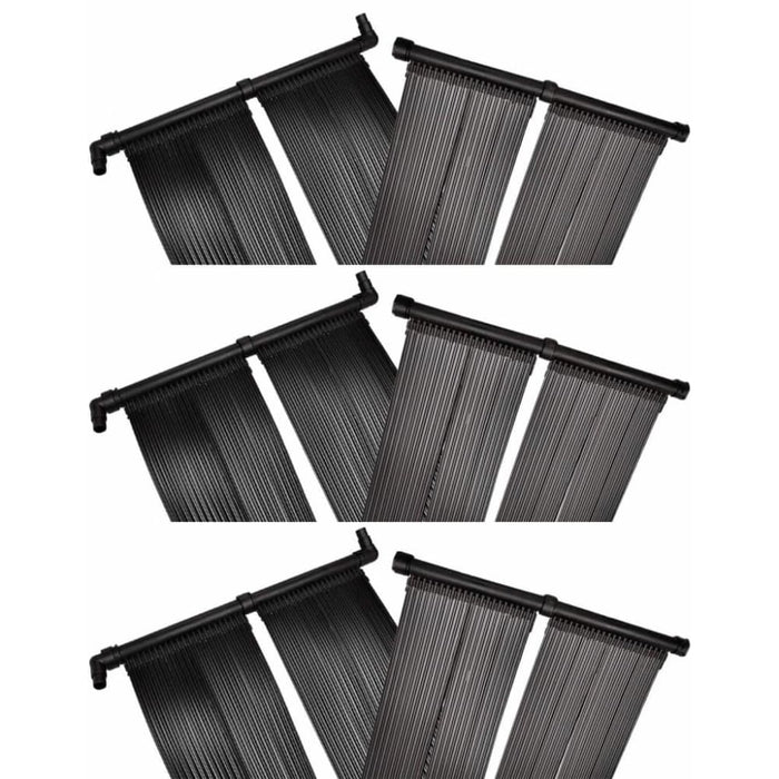 Solar Pool Heater Panel 6 Pcs Tbikllb