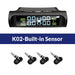 Solar Power Tpms Car Tire Pressure System With Alarm