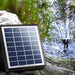 Solar Powered Pond Pump Submersible Fountains Ouotdoor Pool