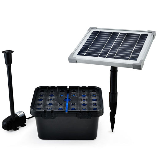 5w Solar Powered Water Fountain Pump Pond Kit With Eco