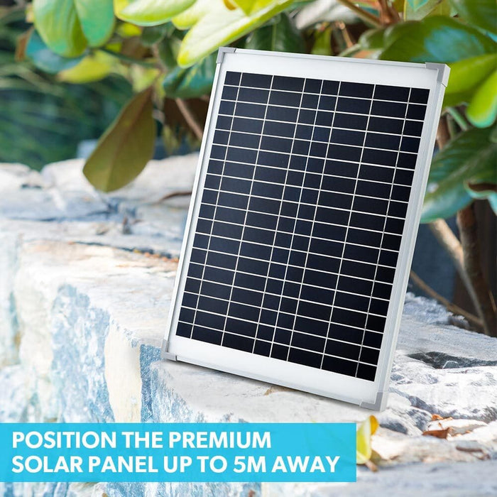 10w Solar Powered Water Fountain Pump Pond Kit With Eco