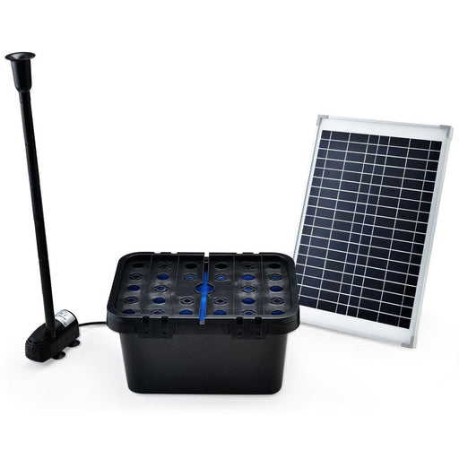 10w Solar Powered Water Fountain Pump Pond Kit With Eco