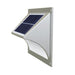 Solar Step Light – Warm White with Silver Case