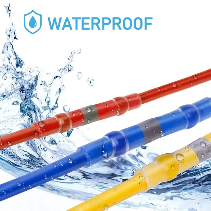 Solder Sealed Wire Connectors 300pcs Heat Shrink Butt Kit