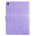 Solid Colour Crocodile Texture Leather Smart Tablet Case