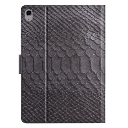 Solid Colour Crocodile Texture Leather Smart Tablet Case