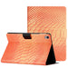 Solid Colour Crocodile Texture Leather Smart Tablet Case