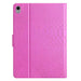 Solid Colour Crocodile Texture Leather Smart Tablet Case