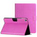 Solid Colour Crocodile Texture Leather Smart Tablet Case