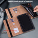 Solid Colour Embossed Striped Leather Tablet Case For Ipad
