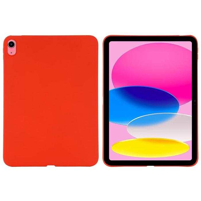 Solid Colour Liquid Silicone Dropproof Full Coverage Tablet