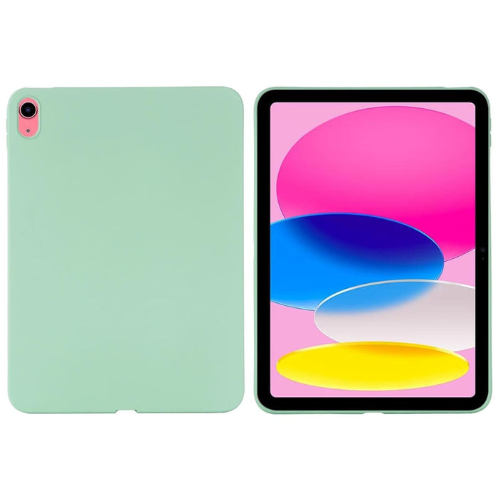 Solid Colour Liquid Silicone Dropproof Full Coverage Tablet