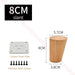Solid Wood Furniture Legs 8 60cm Round Replacement