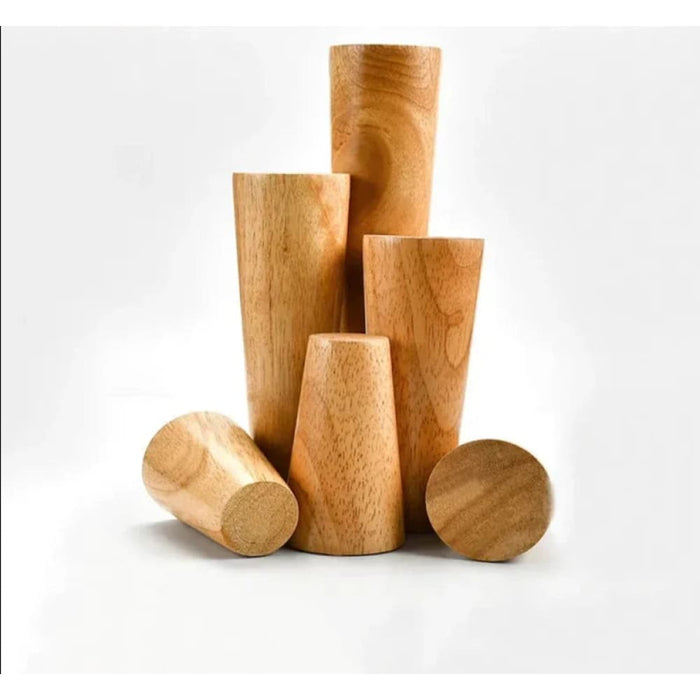 Solid Wood Furniture Legs 8 60cm Round Replacement