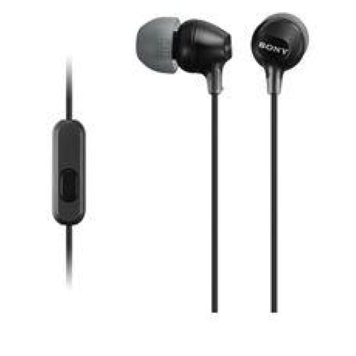 Sony Mdrex15apb In Ear Headphone w Smart Phone Control Black