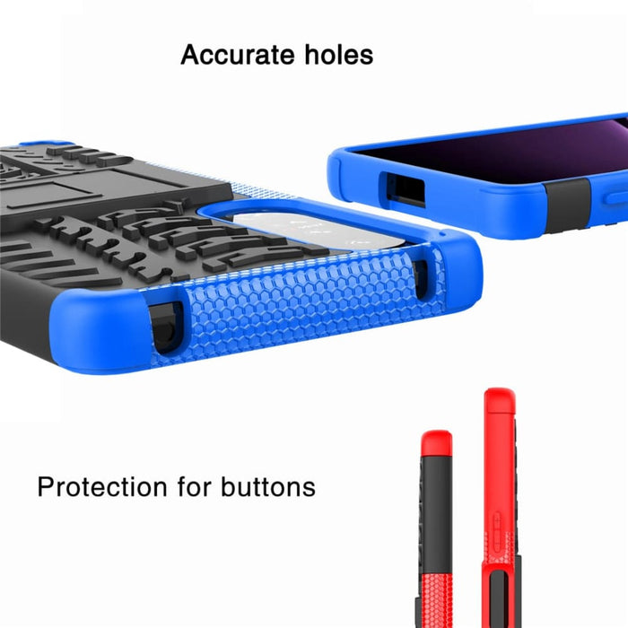 For Sony Xperia 1 Iv 5g Case 2 - in - 1 Splicing Hybrid Tpu
