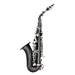 Bb Soprano Saxophone Sax Brass Material Black Nickel Plated
