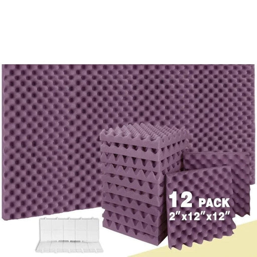 Sound Insulation Absorbing Home And Office 12pcs Egg Crate