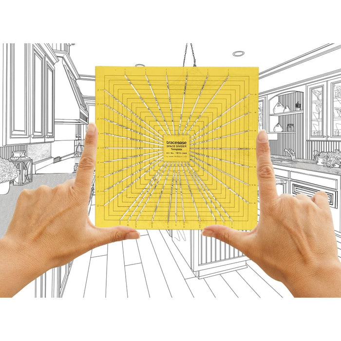 Space Divider Template Technical Desinging Stencils Drawing