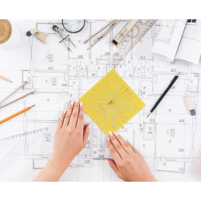 Space Divider Template Technical Desinging Stencils Drawing