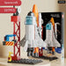 Space Shuttle Rocket Launch Construction Building Blocks