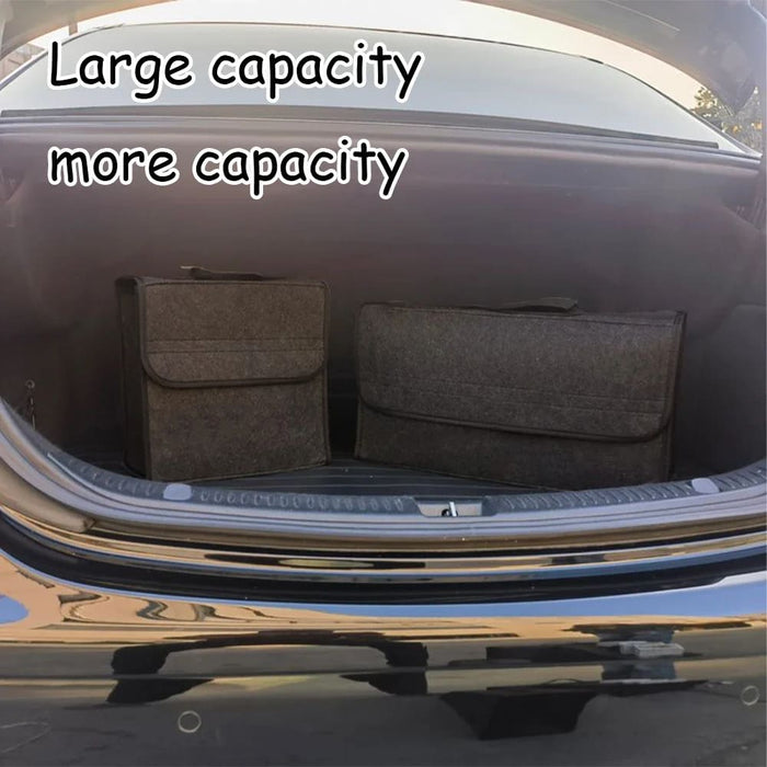 Spacious Anti Slip Car Trunk Organizer