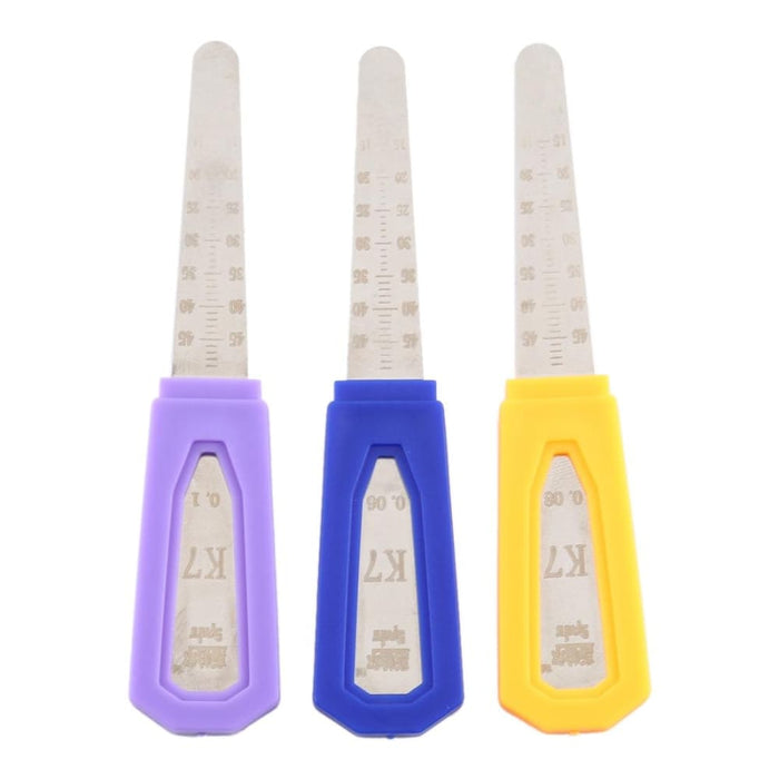 Spahr K7 0.1/0.08/0.06 Mm Stainless Steel Ruler For Phone