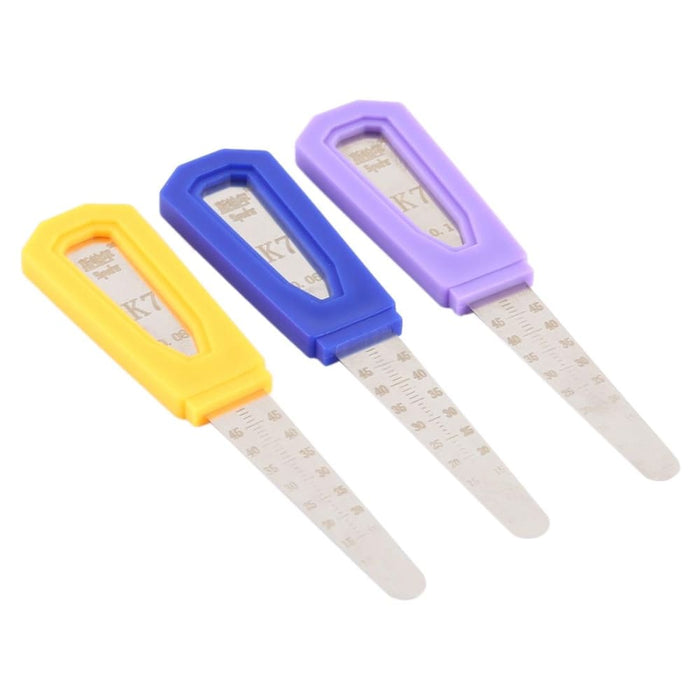 Spahr K7 0.1/0.08/0.06 Mm Stainless Steel Ruler For Phone