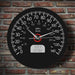 Speedometer Kilometers and Miles Printed Wall Clock Racing