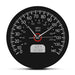 Speedometer Kilometers and Miles Printed Wall Clock Racing
