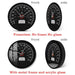 Speedometer Kilometers and Miles Printed Wall Clock Racing