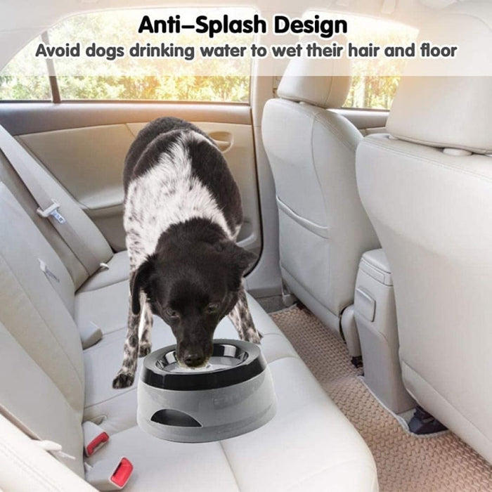 No Spill Portable Vehicle Carried Anti - skid Pet Drinking
