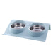 No Spill Stainless Steel Removable Food Water Bowl For Dogs
