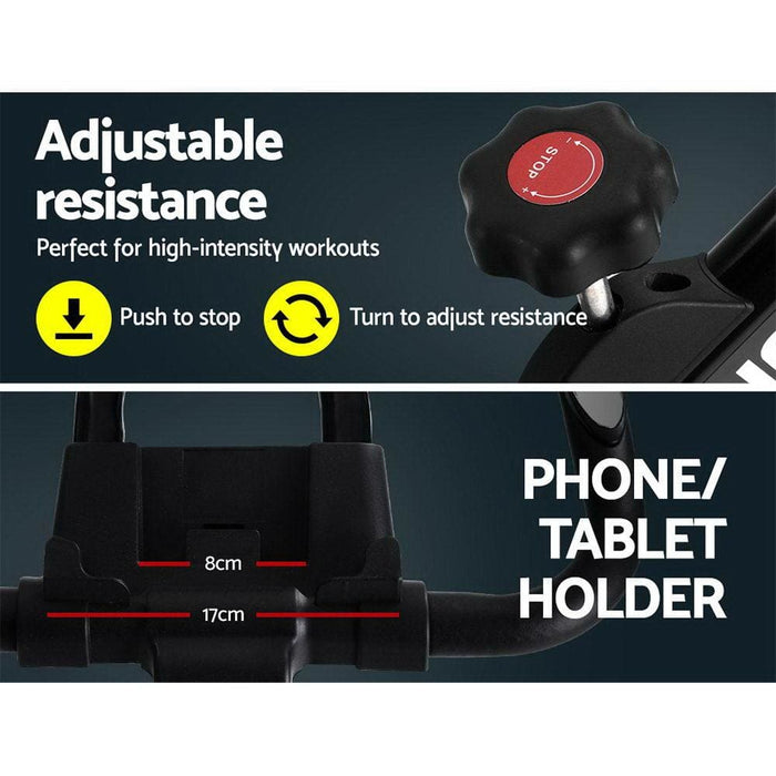 Spin Exercise Bike Flywheel Fitness Commercial Home Workout