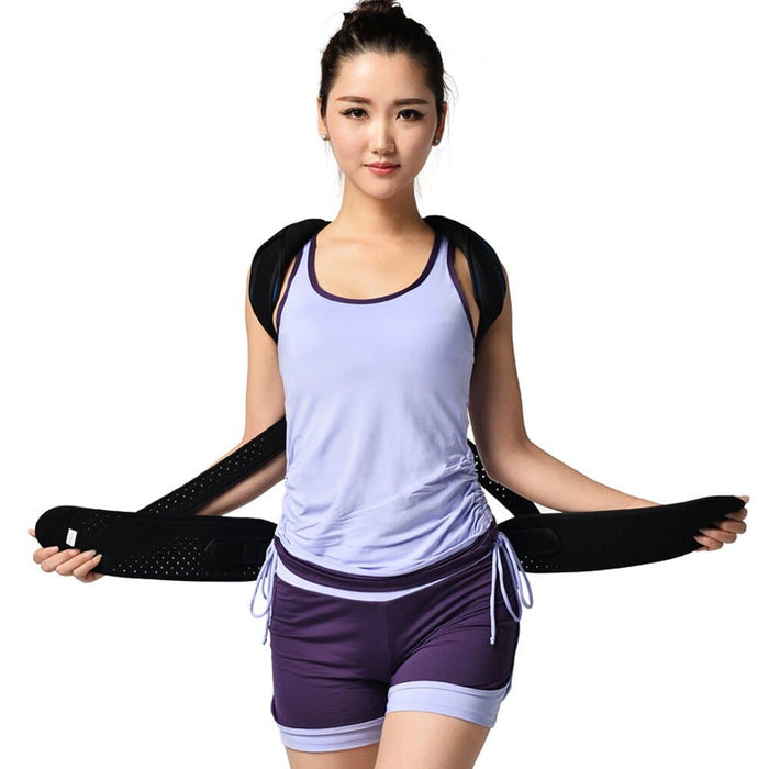 Spine Back Posture Corrector Brace Relief Shoulder Neck