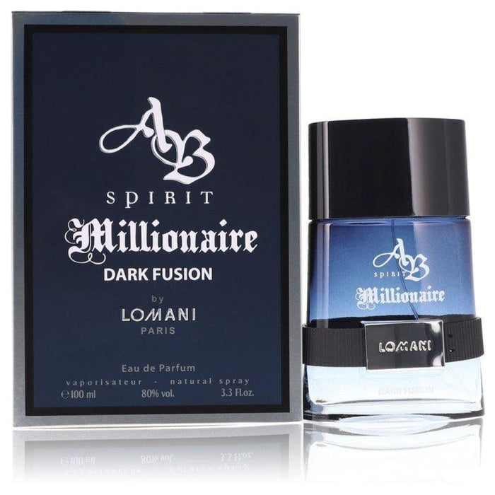 Spirit Millionaire Dark Fusion Edp Spray by Lomani for Men