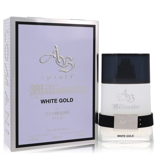 Ab Spirit Millionaire White Gold by Lomani for Men-100 Ml