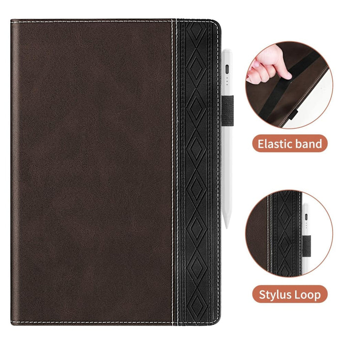 Splicing Series Tablet Pc Leather Case Royal For Ipad 10th