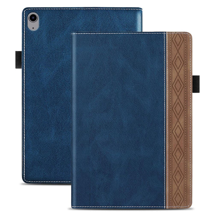 Splicing Series Tablet Pc Leather Case Royal For Ipad 10th