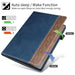 Splicing Series Tablet Pc Leather Case Royal For Ipad 10th
