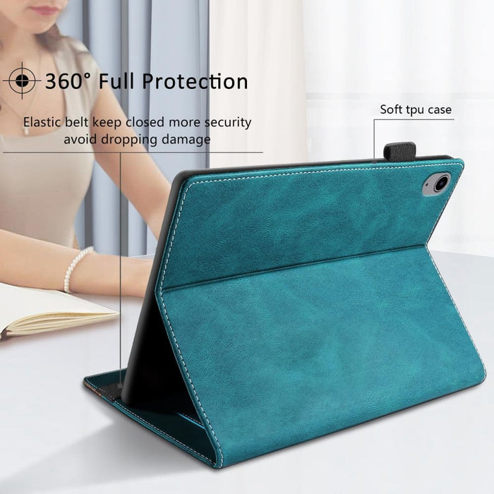 Splicing Series Tablet Pc Leather Case Royal For Ipad 10th