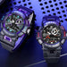 Sport Digital Led 50m Waterproof Military Wristwatch 8063