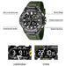 Sport Dual Time Watch for Men Led Light 8066 Military s