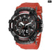 Sport Men Quartz Wrist Waterproof Dual Time Display