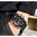 Sport Men Quartz Wrist Waterproof Dual Time Display