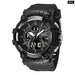 Sport Men Quartz Wrist Waterproof Dual Time Display