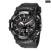 Sport Men Quartz Wrist Waterproof Dual Time Display