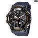 Sport Men Quartz Wrist Waterproof Dual Time Display